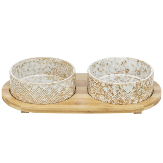 Trixie Napf-Set Keramik/Bambus