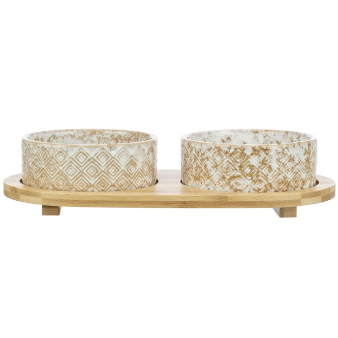 Trixie Napf-Set Keramik/Bambus