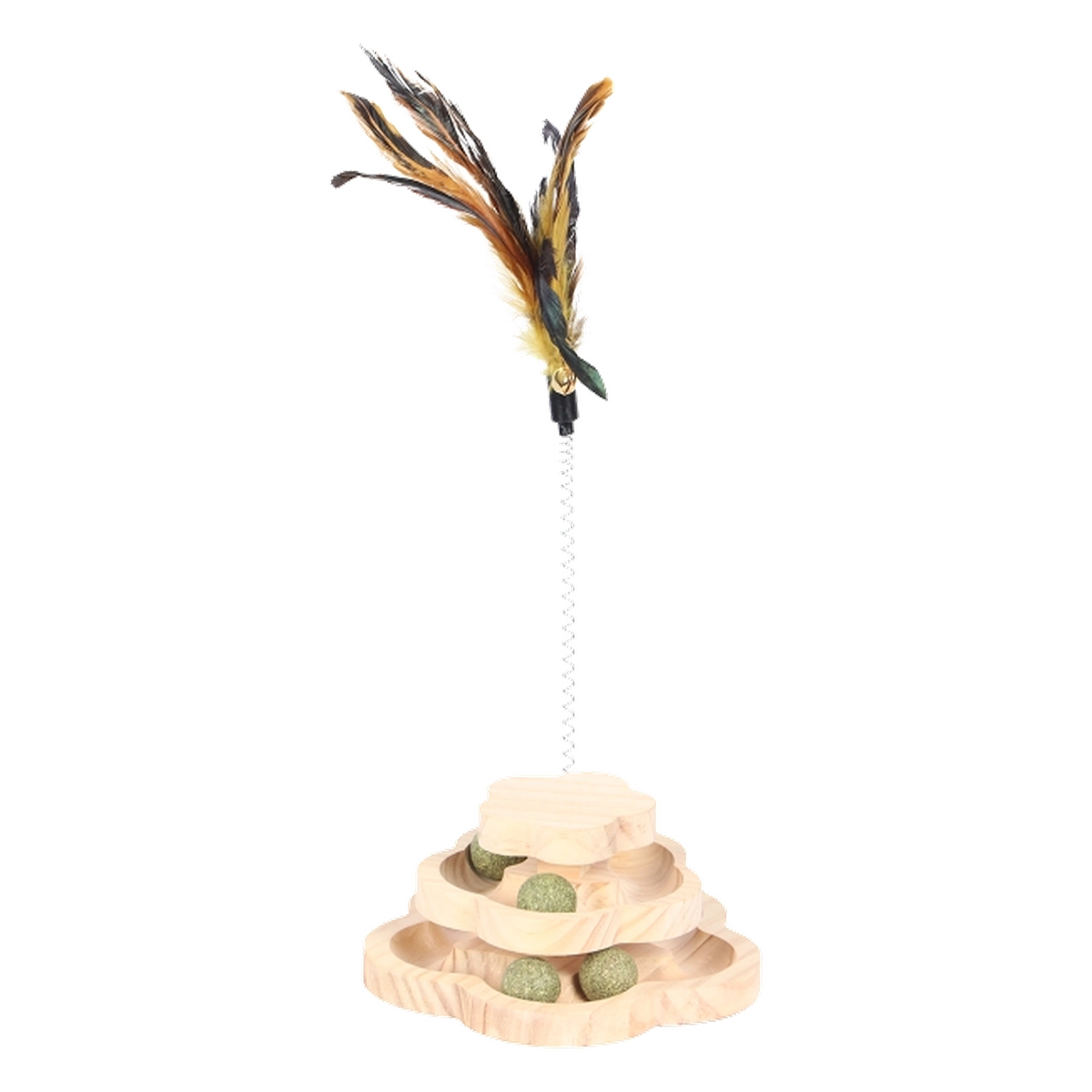 Duvoplus Spin & Play Flower aus Holz