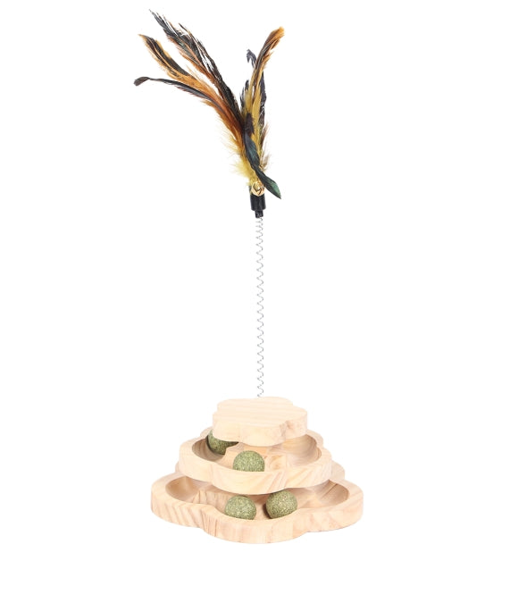 Duvoplus Spin & Play Flower aus Holz